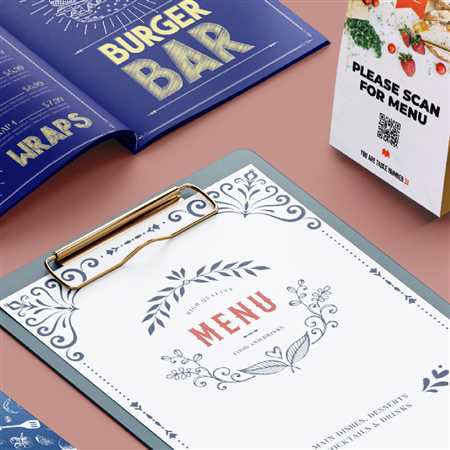 Menu Printing