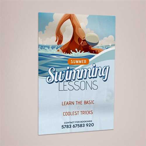 Waterproof PVC Posters